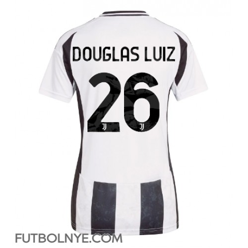 Camiseta Juventus Douglas Luiz #26 Primera Equipación para mujer 2024-25 manga corta